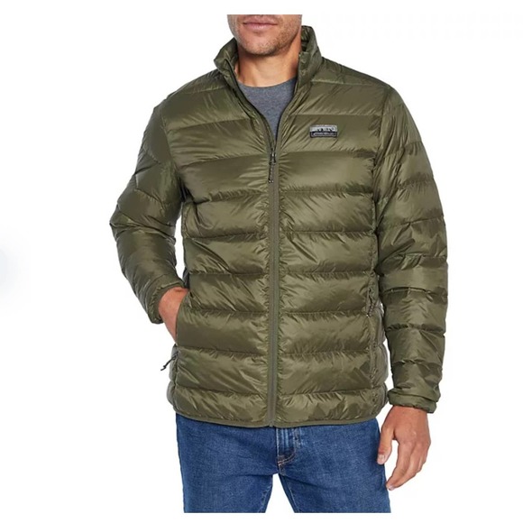 Eddie Bauer Micro Light IV Down Jacket Mens Large Packable Olive EB650 - Picture 3 of 5